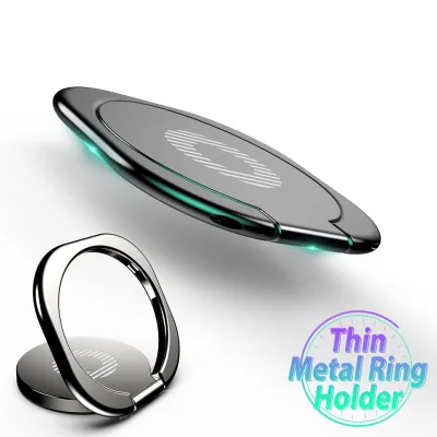 360 Degree Metal Finger Ring Holder Magnetic Universal Mobile Phone Stand Holder