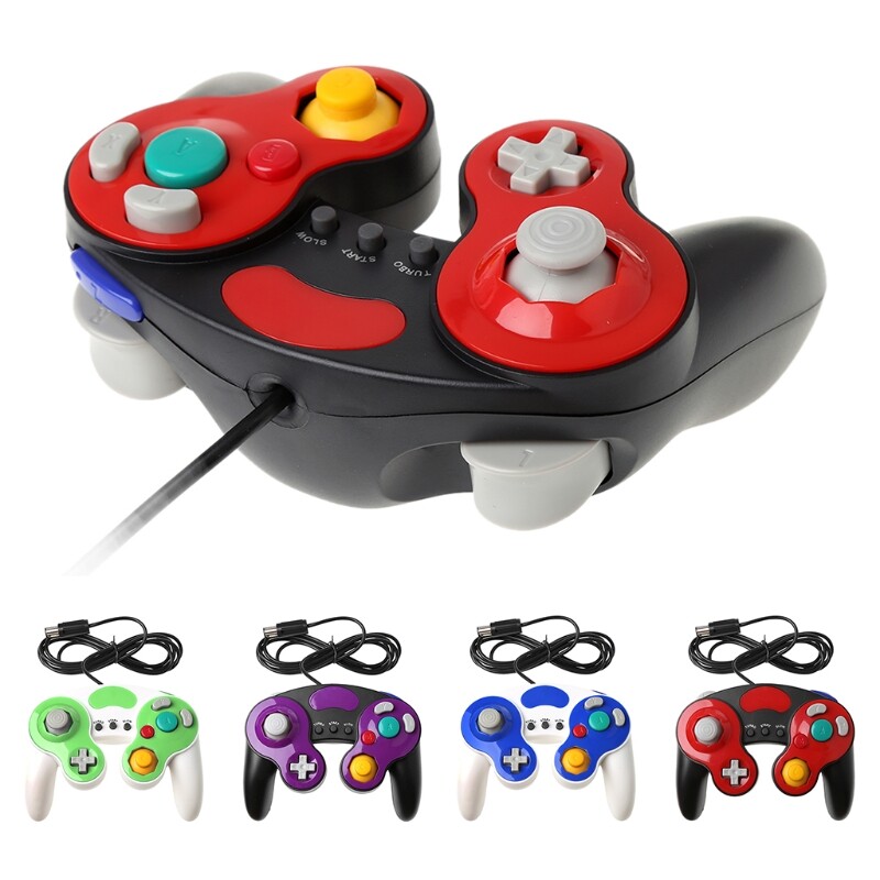 【HOT SALE】Wired Cầm Tay Phím Điều Khiển, Tay Cầm Chơi Game Dành Cho Máy Chơi Game Nintendo Gamecube Wii NGC
