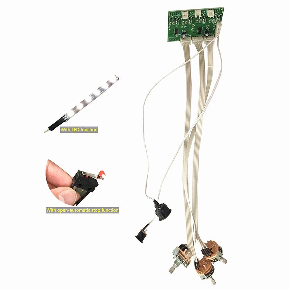 Watch Winder Parts FiveSpeed Knob Circuit Board Automatic Watch Case