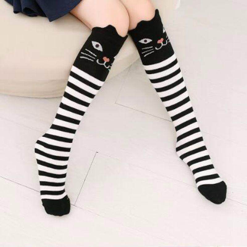 Trẻ em Gái Vớ Hoạt Hình Trẻ Em Cotton Vớ Dài
