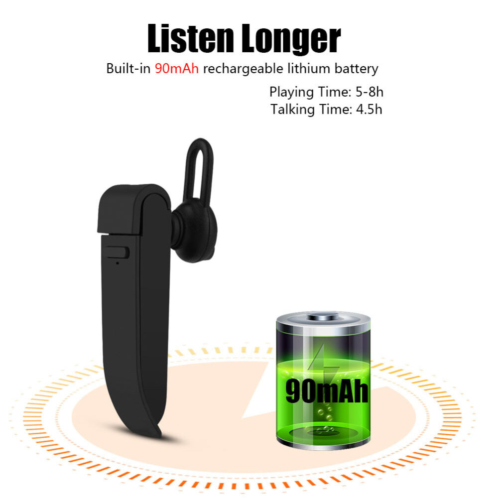 Tai Nghe Bluetooth Không Dây Phiên Dịch Tức Thời Đa Ngôn Ngữ Tai Nghe Nhét Tai Đồng Thời Ngôn Ngữ Nga