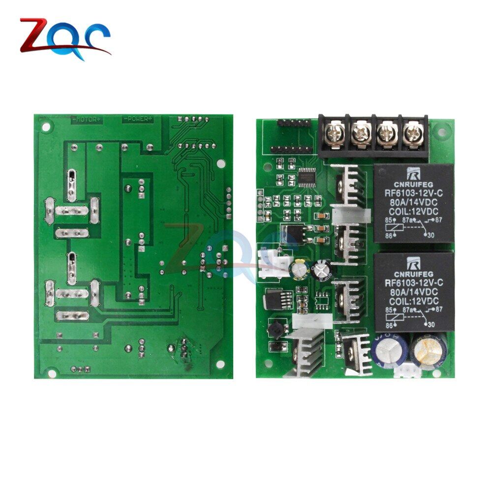 PWM DC Motor Speed Controller DC 10 -55V Digital LED Display 0 -100% Adjustable Drive Module Input MAX 60A 12V 24V 36V 48V