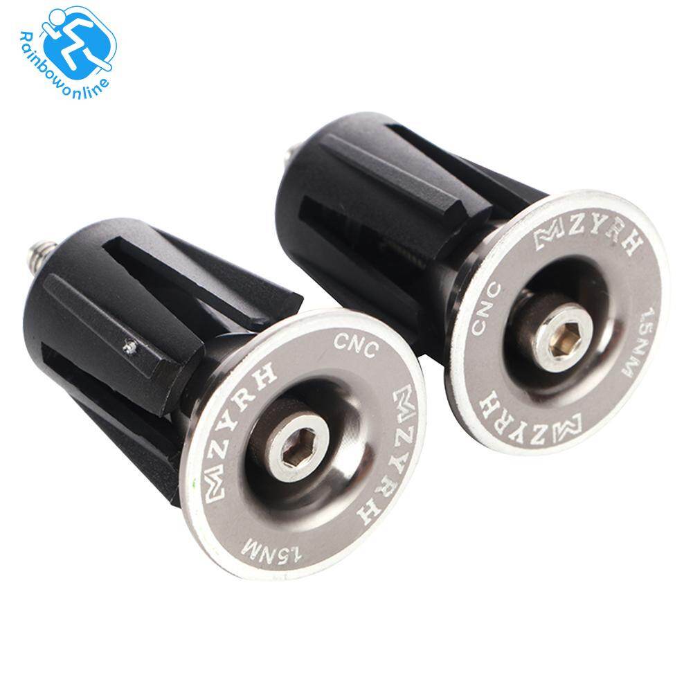 1 cặp kẹp nắp ghi đông xe đạp bằng nhôm bền, đầu cắm ghi đông xe đạp