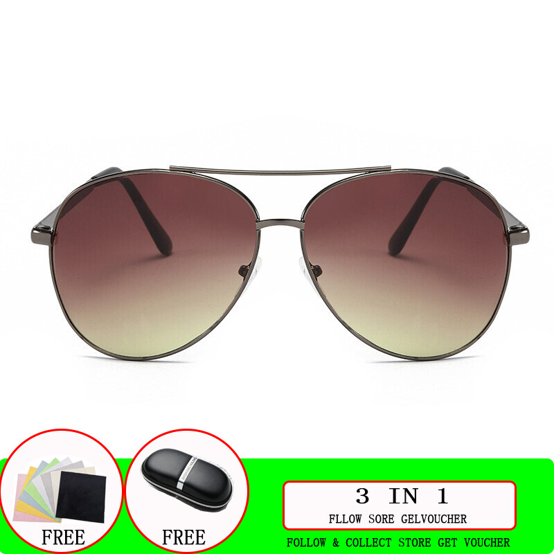 Men's Sunglasses New Sunglasses Men's Fashion Glasses Frameless Copy Sheet Metal Big Frame Sunglasses