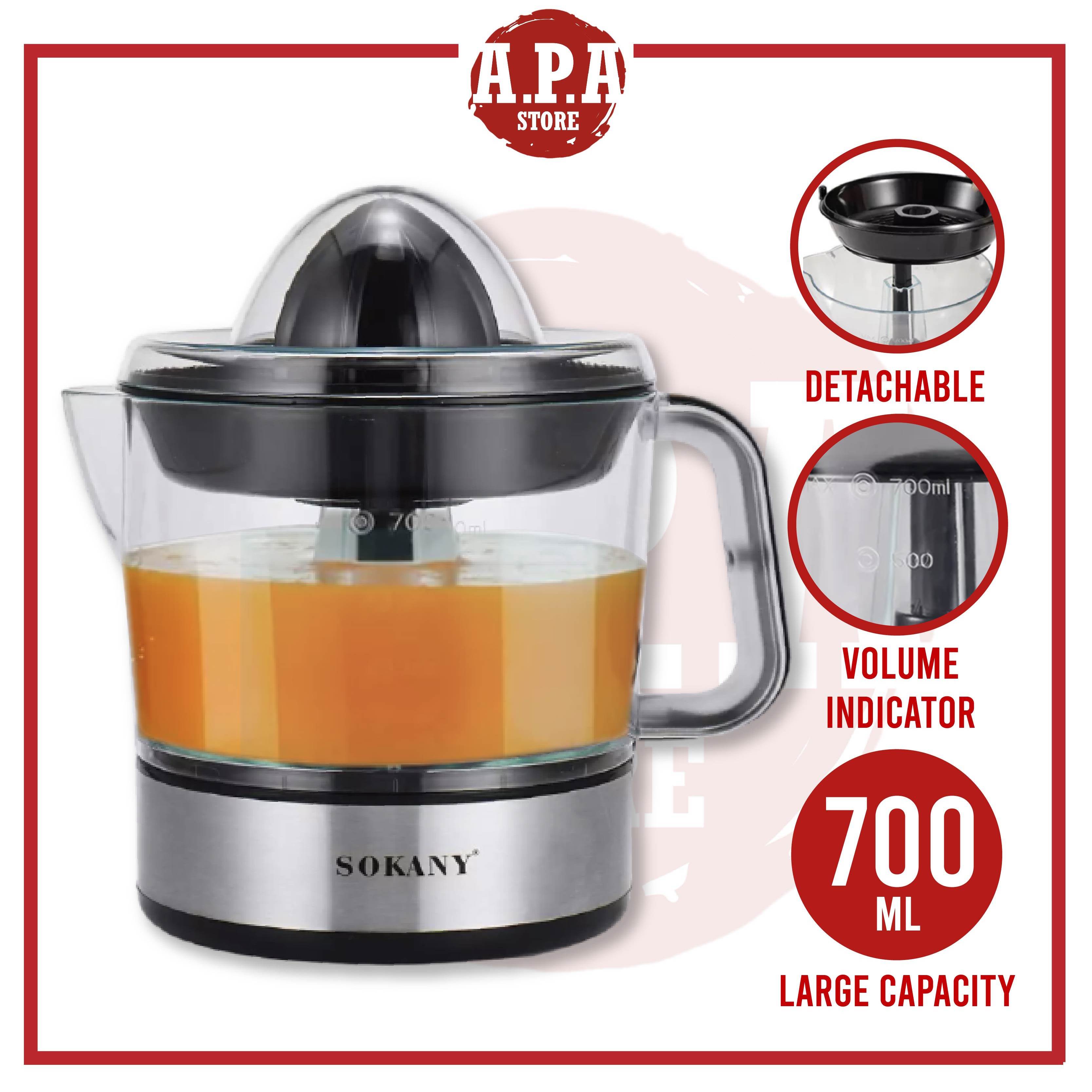 Electric Press Machine Citrus Fruit Juicer SOKANY 700ml Lazada