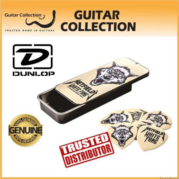 Jim Dunlop PH122T Flow Guitar Tin Picks, James Hetfields White Fang Custom Pick (6 pcs/ tin) (0.73mm - 1.14mm) Malaysia