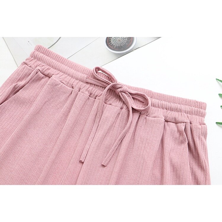 Plus Size Casual Four-Leaf Clover Fashion Ankle Pants