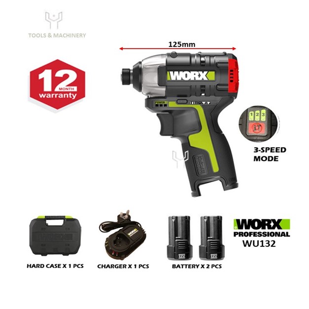 WORX PROFESSIONAL BRUSHLESS Impact 