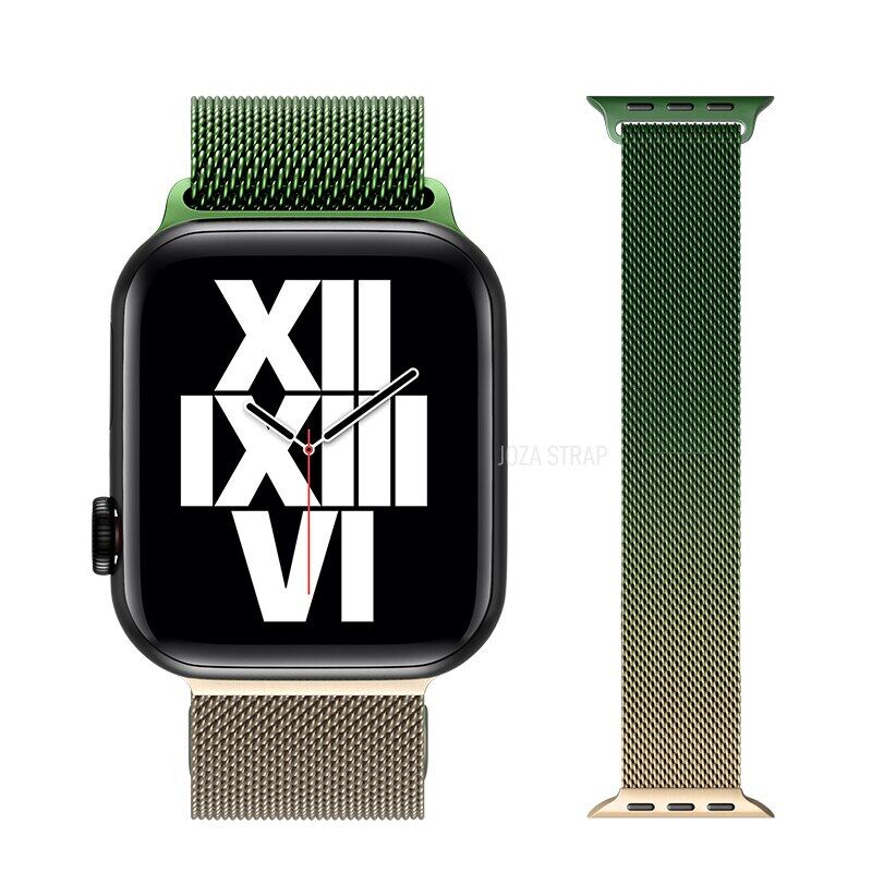 Migeet milanese colorful strap apple watch series 8 7 6 se 5 4 3 2 1 stainless steel metal watchband apple watch 49mm 38mm 40mm 41mm 42mm 44mm 45mm strap