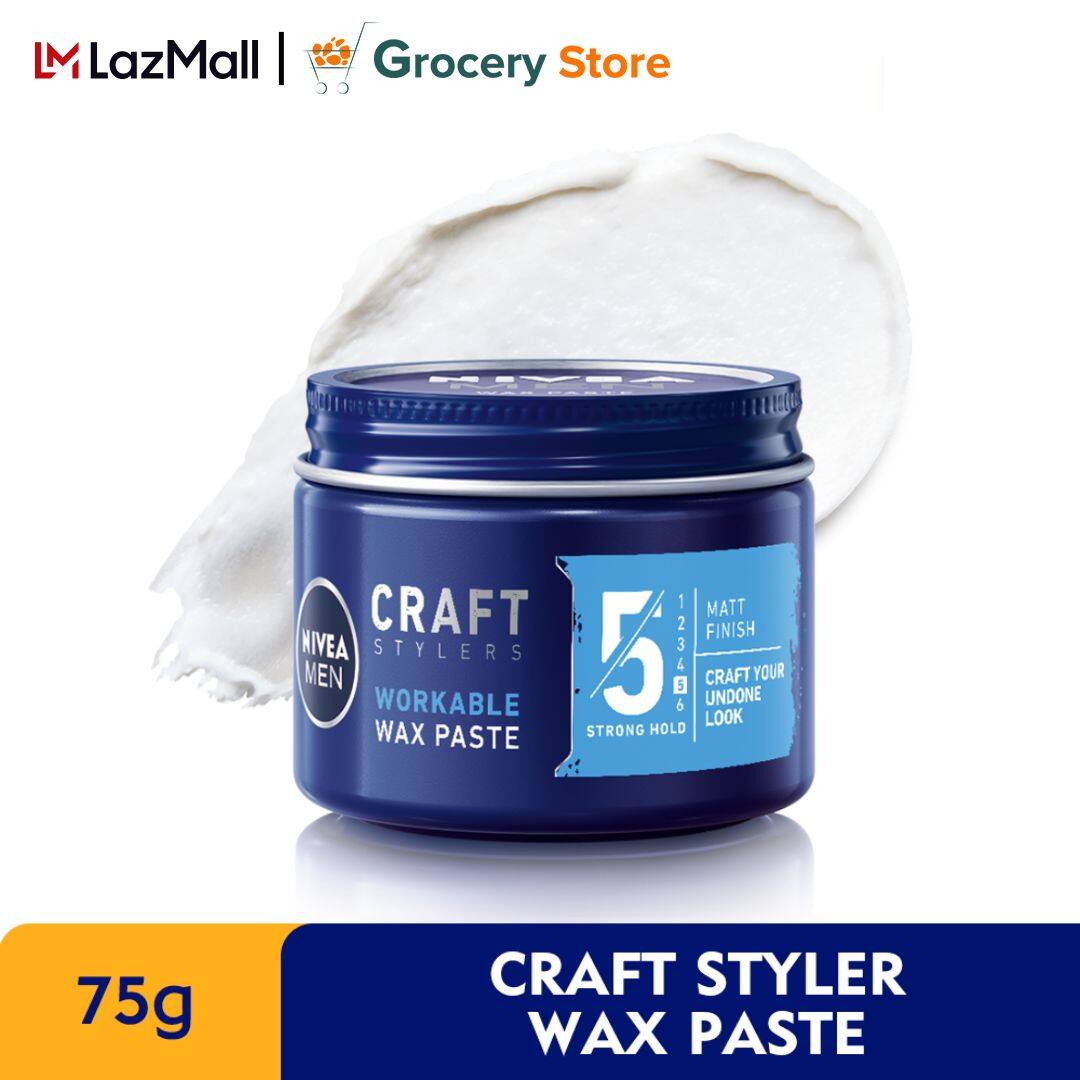 NIVEA Styling Craft Stylers Wax Paste 75g | Pomade | Hair Spray | Hair Gel | Hair Cream | Lazada NIVEA Styling Craft Stylers Wax Paste 75g | Pomade | Hair Spray | Hair Gel | Hair Cream | Lazada