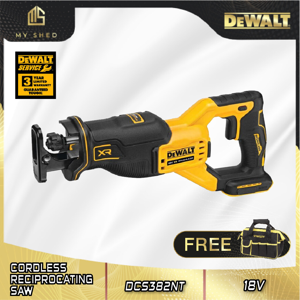 DeWALT DCS382NT 18V XR Brushless Compact Reciprocating Saw Skin (Bare ...