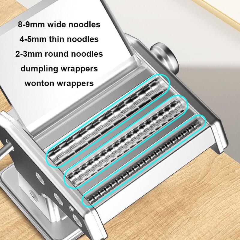 Dụng cụ máy cán và cắt sợi bột mì mini