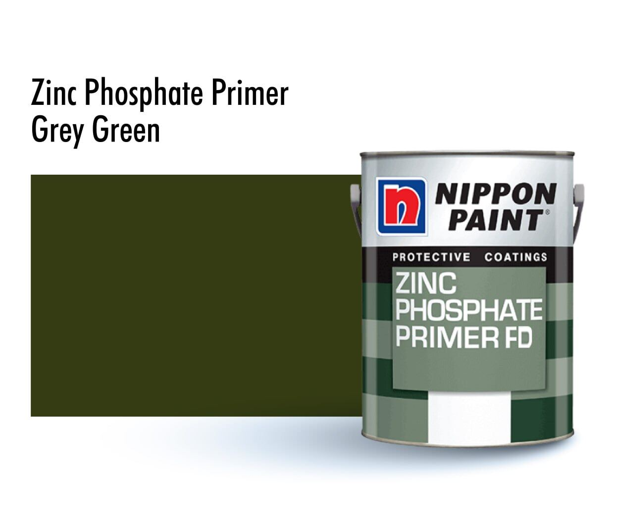 Zinc Phosphate Primer Grey Nippon Paint 5L Zinc Phosphate Primer