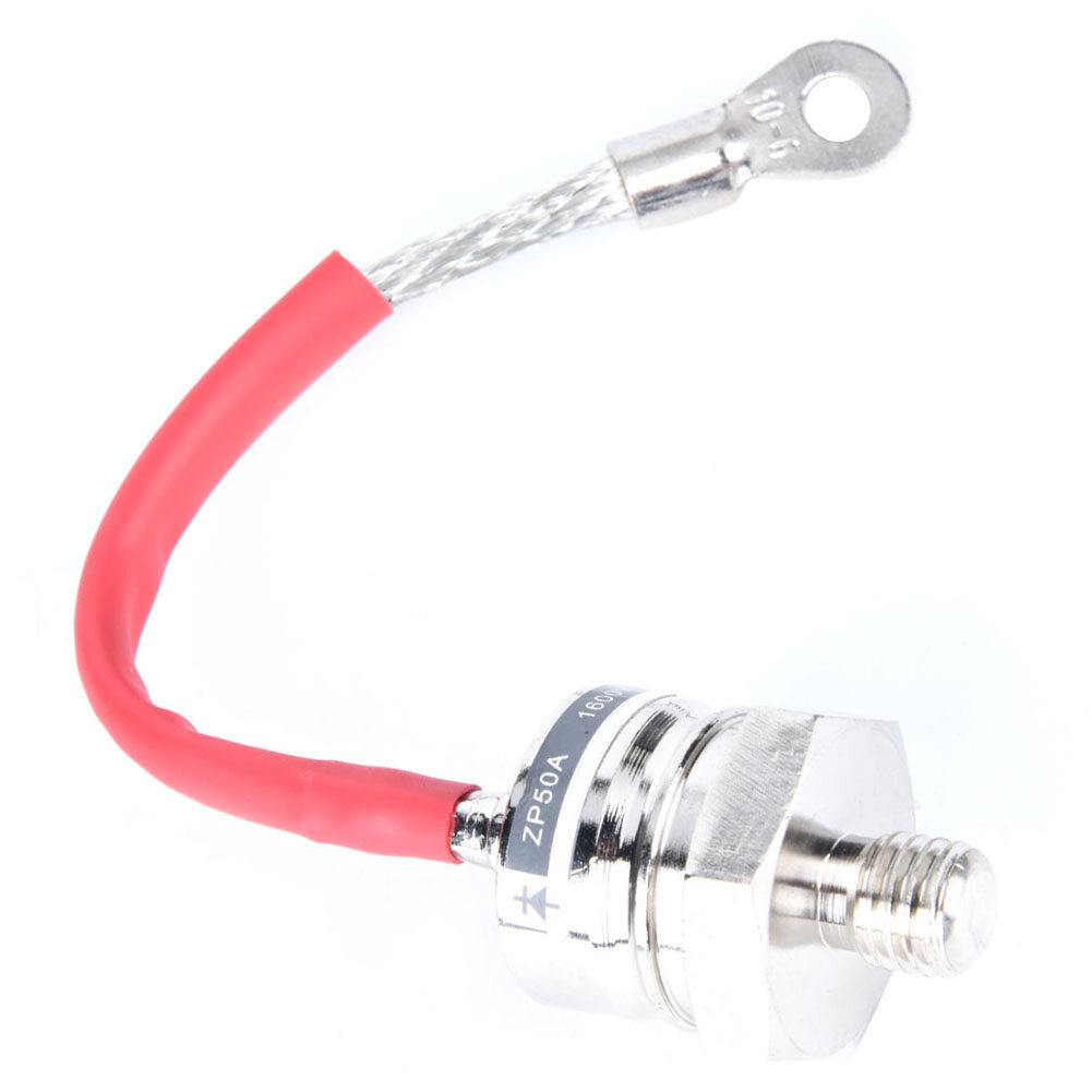 ZP50A 1600V Spiral Type Rectifying Rectifier Diode Electronic Diodes 12mm Male Thread Diodes