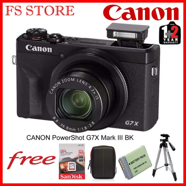 Canon Original Malaysia Powershot G7x Mark Iii Digital Free 64gb Case Tripod Extra Battery Camera Original Canon Malaysia Lazada Canon Original Malaysia Powershot G7x Mark Iii Digital Free 64gb Case Tripod Extra Battery Camera Original Canon Malaysia Lazada