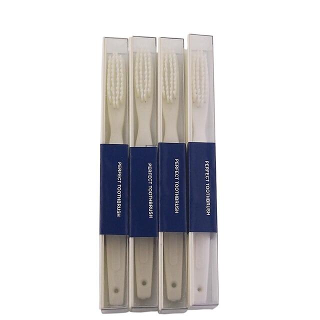 4 Pack Super Hard Toothbrush Oral Care Extra Hard Bristles Designed For Smokers Adult Toothbrush
