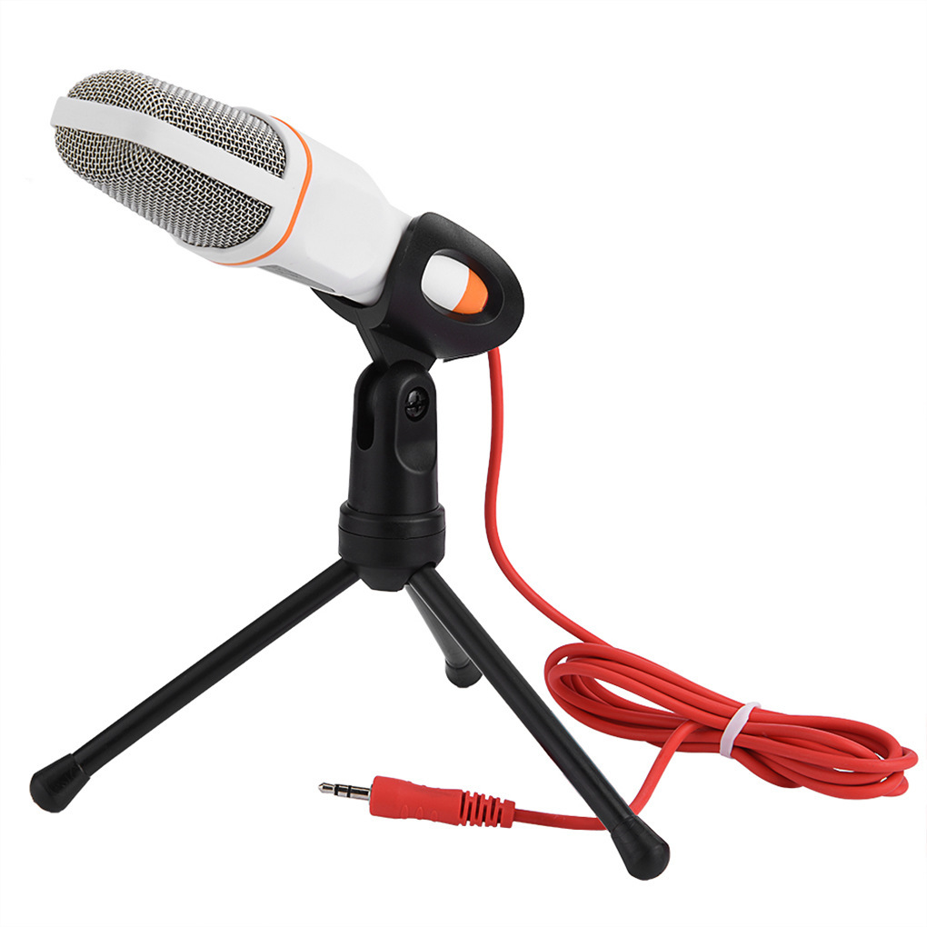 Zeallion Professional Condenser Microphone Sound Podcast Studio Microphones with PC Stent for Computer PC Karaoke 3.5mm