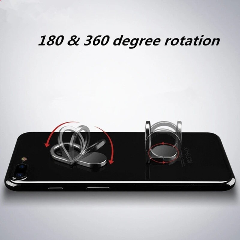 360° Mobile Phone Ring Bracket Drop-shaped Ring Mobile Phone Magnetic Suction Bracket Portable Car Mobile Phone Bracket Universal