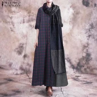 long dresses casual with sleeves