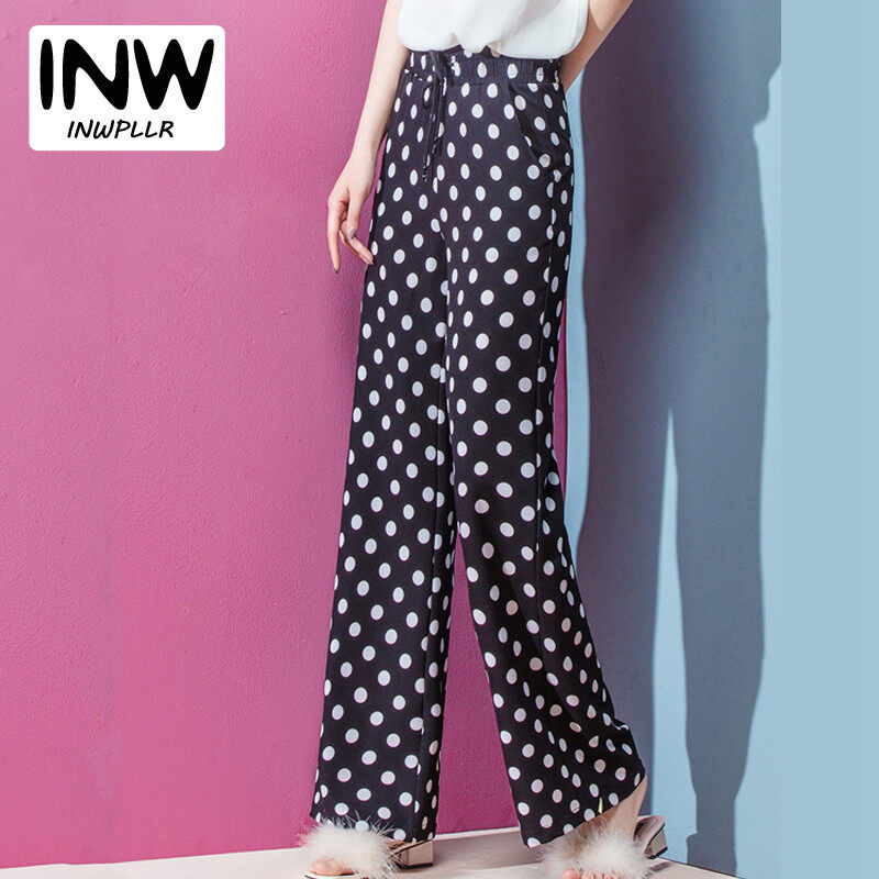 Polka Dot Pants Women Fashion Newest 