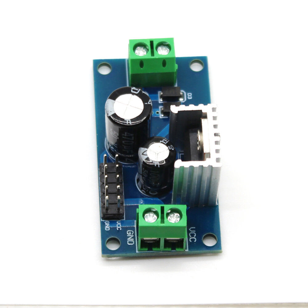 DM Mô-đun Cấp Nguồn Ổn Định LM7812 12V Mô-đun Điều Chỉnh Ba Đầu Cuối