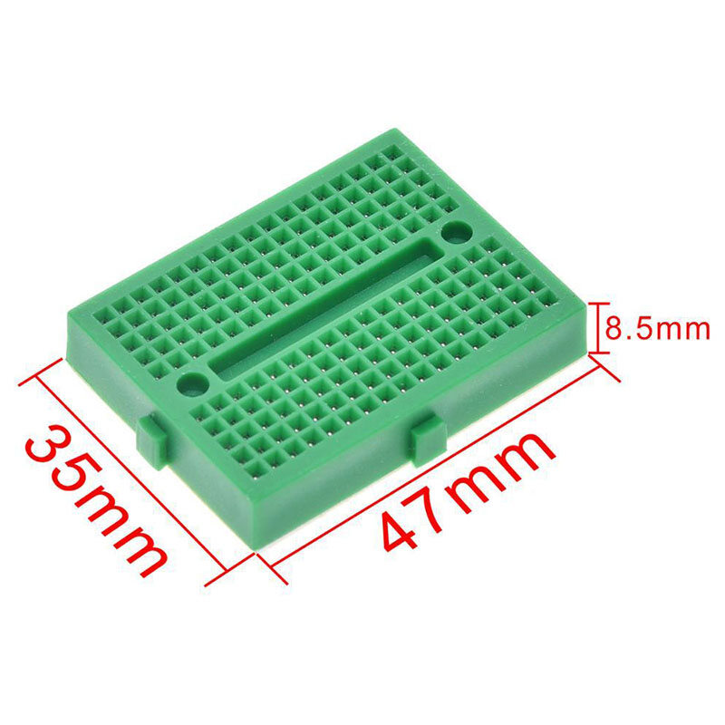 Mini SYB-170 solderless prototype experimental test breadboard