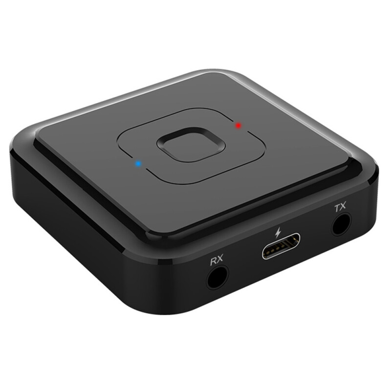 Bluetooth Receiver Transmitter 2- In-1 Usb Audio Adapter Support Hands-free Voice Calling