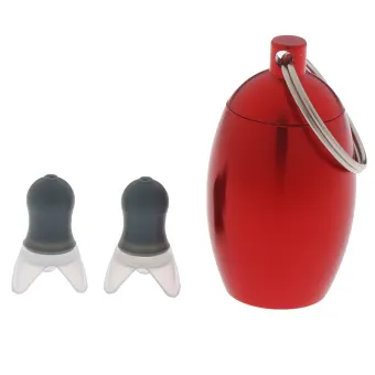 REUSABLE SOFT SILICONE ANTI NOISE FOAM EAR PLUGS FOR SWIM SLEEP WORK WITH BOX