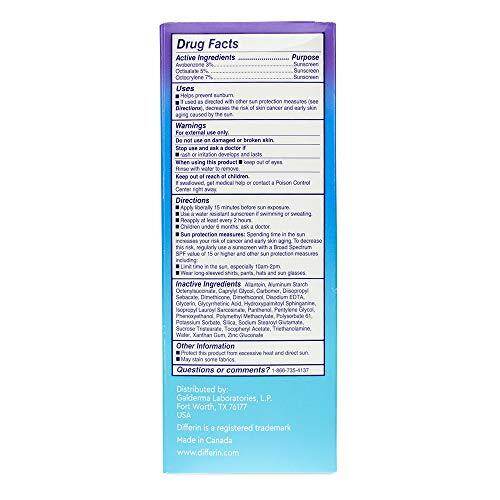 differin spf moisturizer