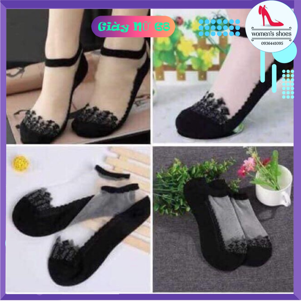 Set 10 Đôi Tất Hài Ren Công Chúa >:)