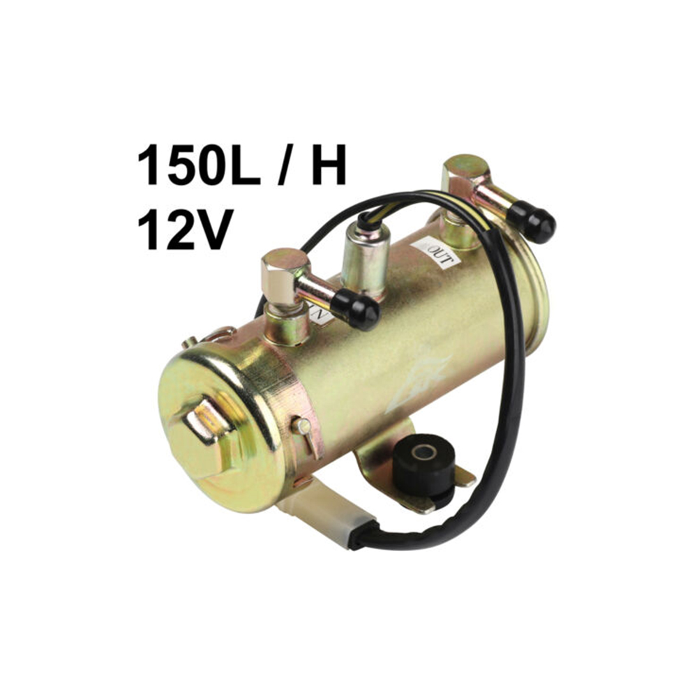 Bơm Nhiên Liệu Điện Tử Bền 12V Xe Hơi Hạng Nặng Kim Loại Bơm Xăng Rắn Cho Xe Máy