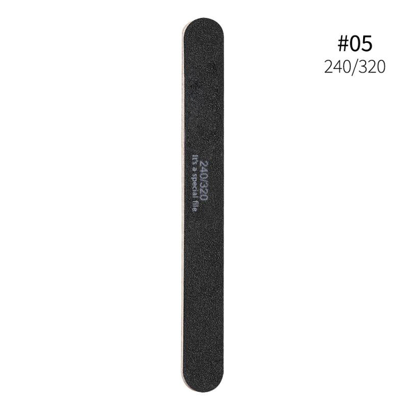 Born pretty professional nail file 80/100/150/180/240 sandpaper nail buffer sanding polishing blocking grinding file nail art tools
