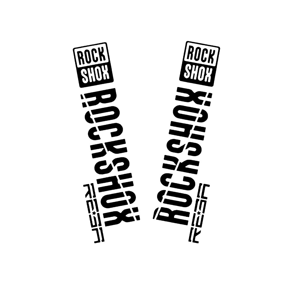 Đề can thay thế kiểu rockshox reba 2017 2018, miếng dán phuộc trước xe đạp leo núi, đề can phuộc trước xe đạp mtb pike sticke