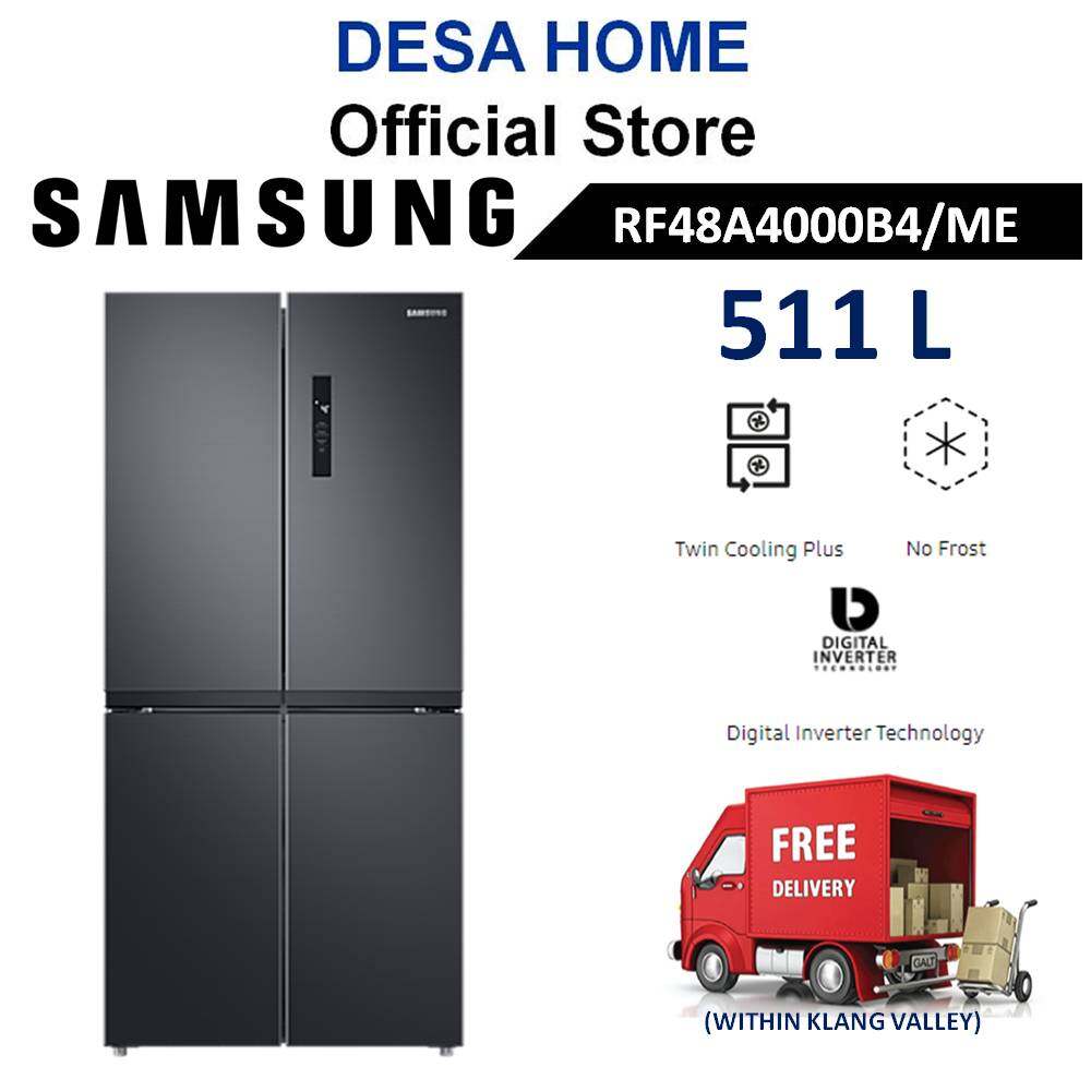 [FREE DELIVERY WITHIN KL] SAMSUNG RF48A4000B4/ME 511LFRENCH DOOR