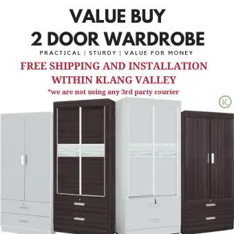 Value Buy 2 Door Wardrobe Buy Sell Online Wardrobes With Cheap