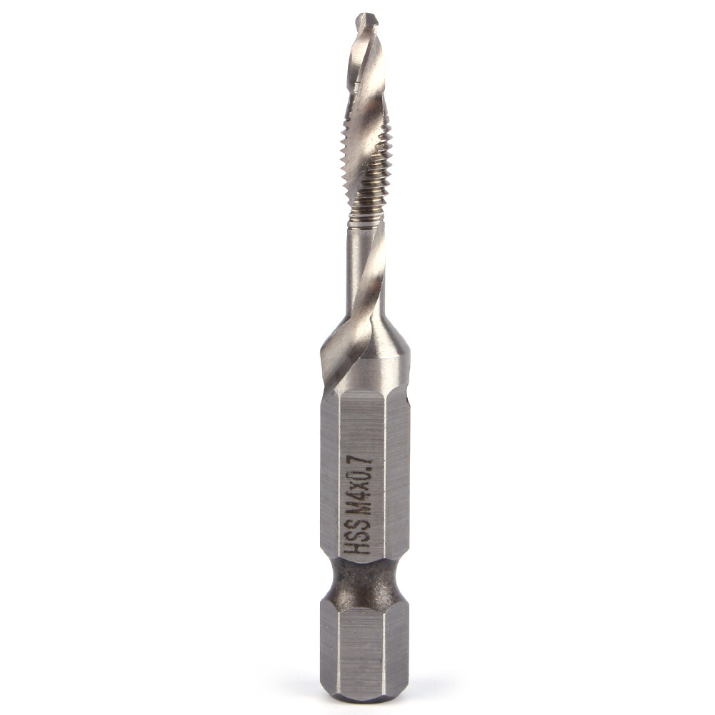 M4 hex shank drill bits hss 1/4 inch quick change hex shank tapered drill bit power tool part