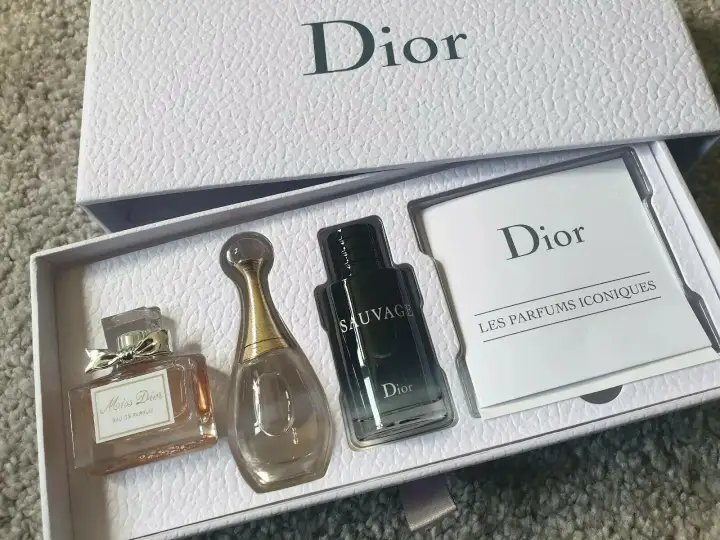 miniature dior perfume gift sets