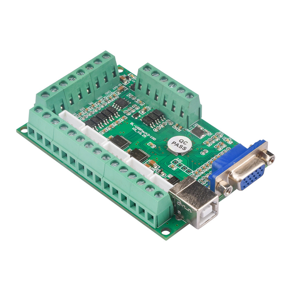 Mach3 CNC USB 100kHz bảng giao diện giao diện USB máy khắc CNC thẻ điều khiển chuyển động giao diện 5 trục
