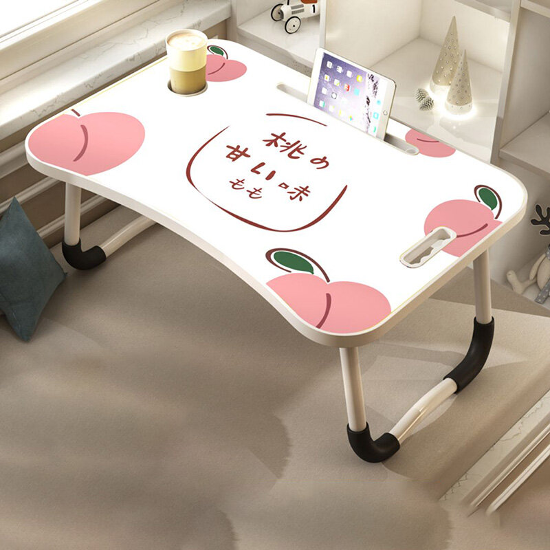 Can lift the bed, desk, student study table, dormitory artifact computer, multi-functional household folding small table, small