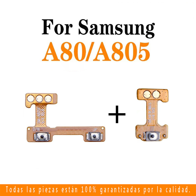 New For Samsung galaxy A80 A805 Power button flex on / off Switch Button Side Key Volume Up Down Flex Cable