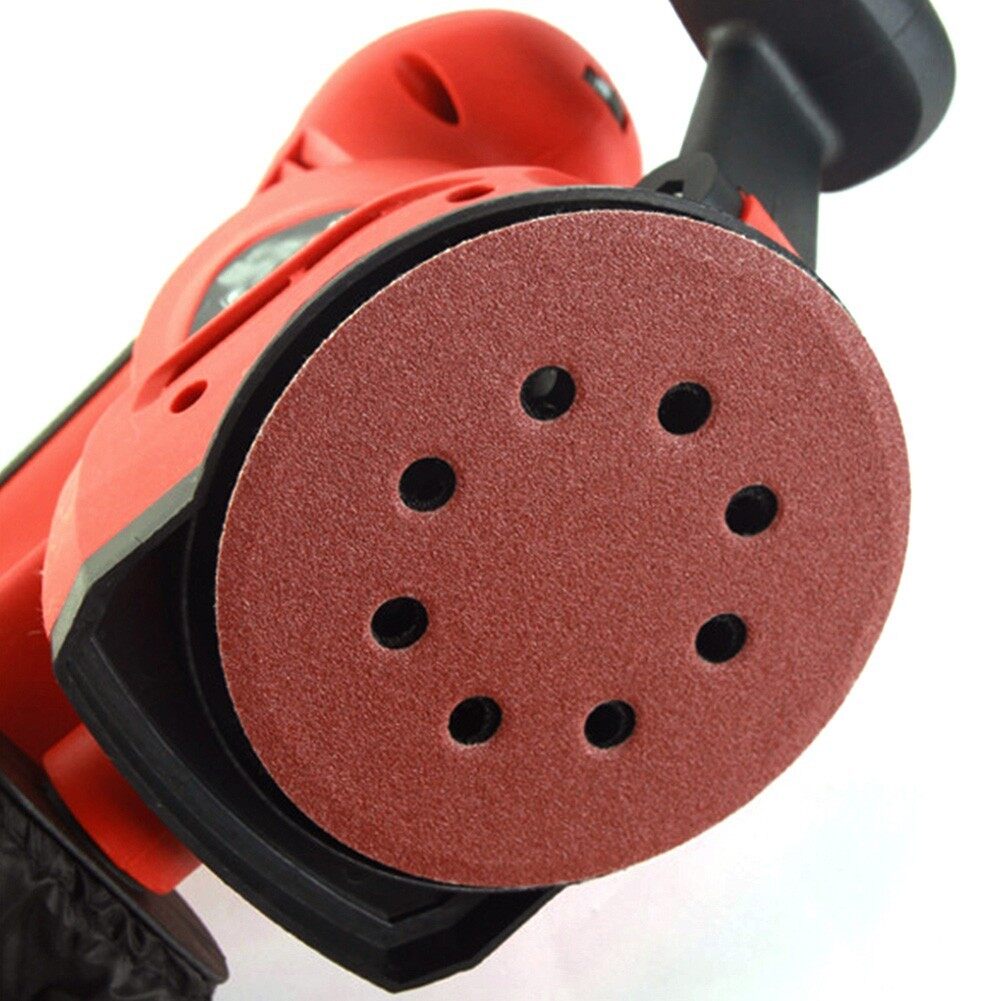 20pcs 5 Inch 125mm Round Sandpaper 8 Hole Sanding Discs Hook & Loop Grit 40-2000