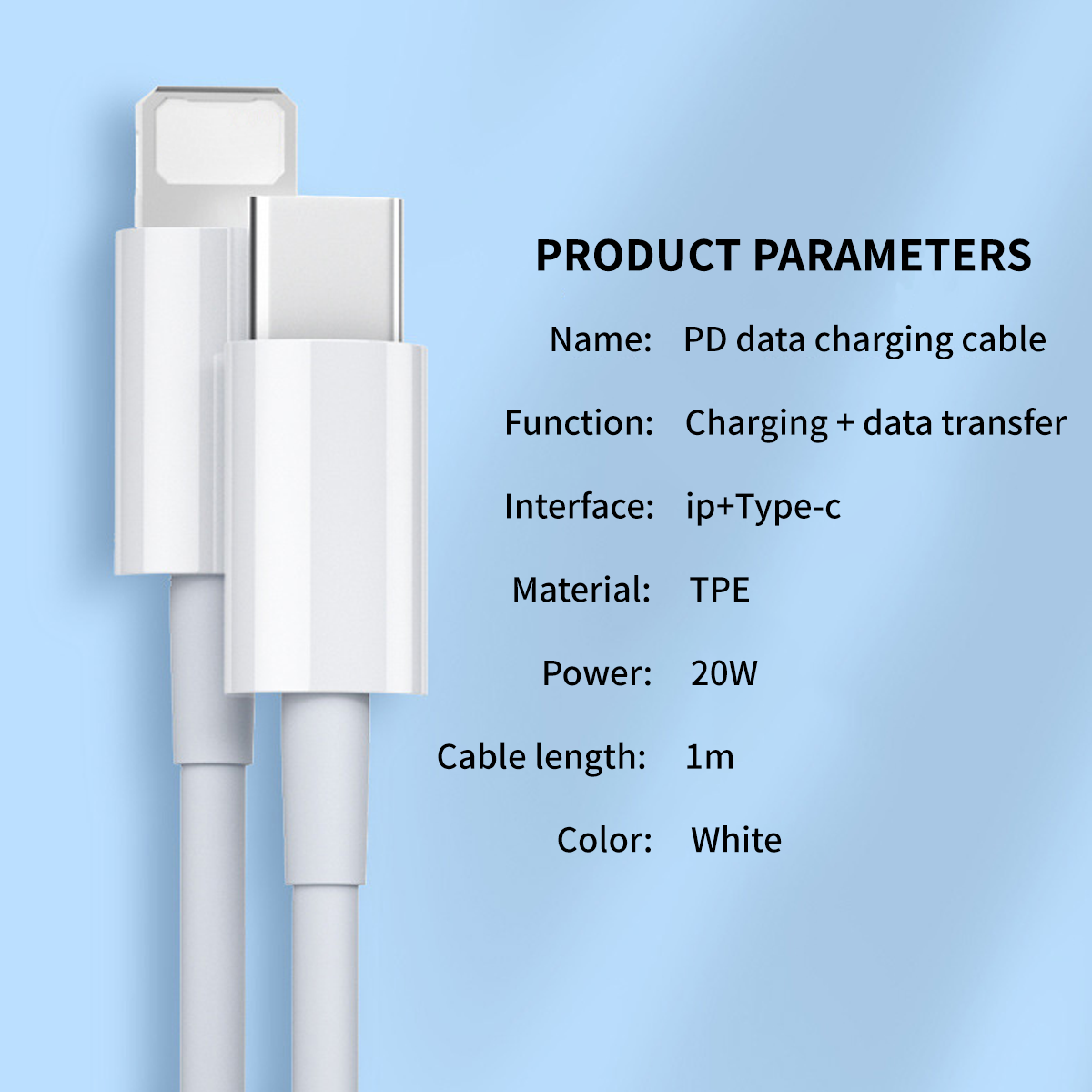 FONKEN Cáp Sạc Nhanh PD 20W USB C Sang Lightning PD USB-C Truyền Dữ Liệu Đồng Bộ Type C TypeC Cho iPhone 12 Apple