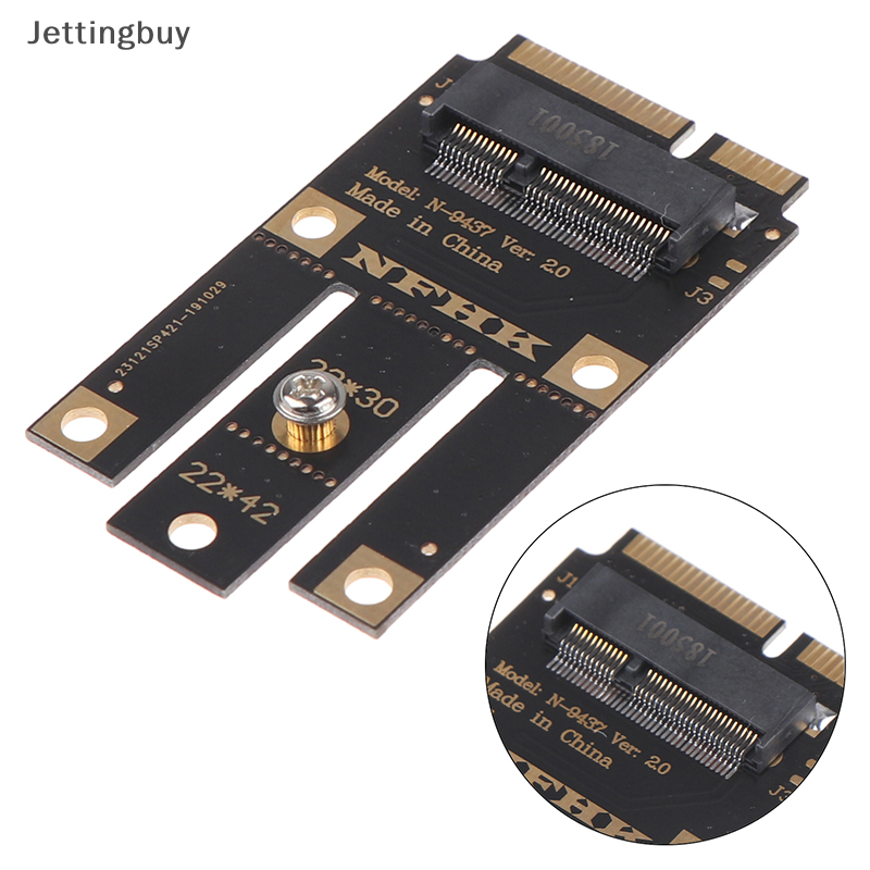 [Jettingbuy] Bộ chuyển đổi Flash Sale Legend Bloom M.2 NGFF sang Mini PCI-E (PCIE + USB) cho M.2 thẻ không dây Bluetooth Wifi