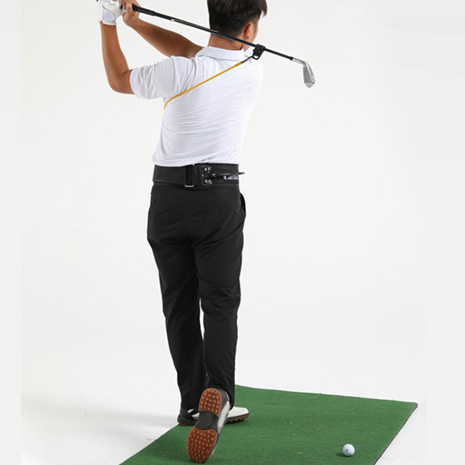 ZYMOON Golf Swing Training Aid Golf Accessories Power Waist Band Practice Exercise