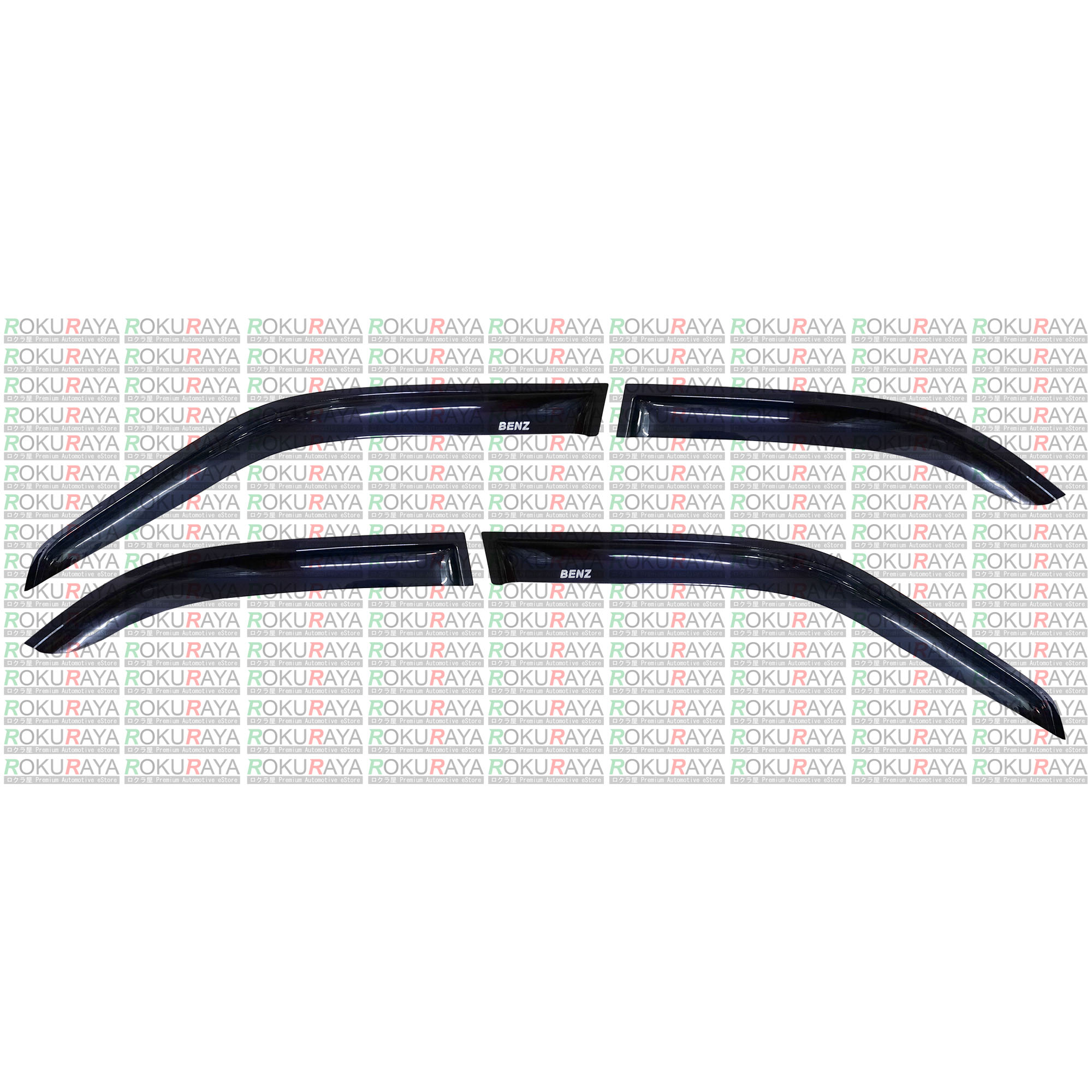Rain Guards For Mercedes-Benz C300 C200 Sedan 2015-2021 – 4-Piece Window Visors, ZTT