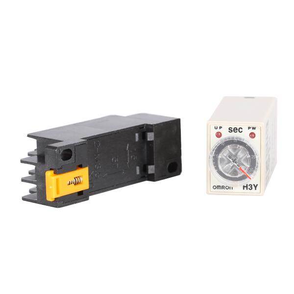CCGOOD H3Y-2 DC 12V Trễ Hẹn Giờ Rơle Thời Gian 0-30 Second W/H3Y-2 Cơ Sở