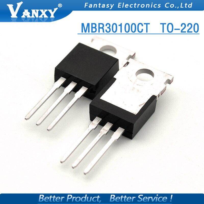 10pcs MBR30100 TO220 MBR30100CT TO-220 MBRF30100CT MBRF30100 B30100G ...