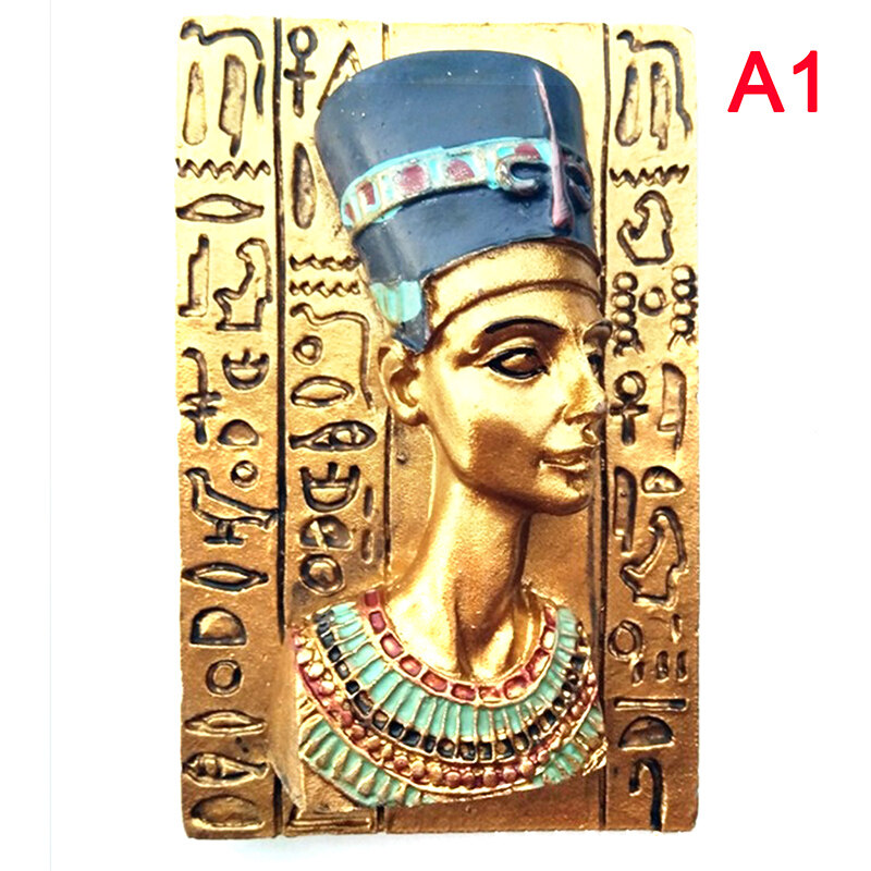 FOO 3d แม่เหล็กติดตู้เย็นอียิปต์ตำนาน Anubis Queen แม่เหล็กสติกเกอร์ติดตู้เย็น