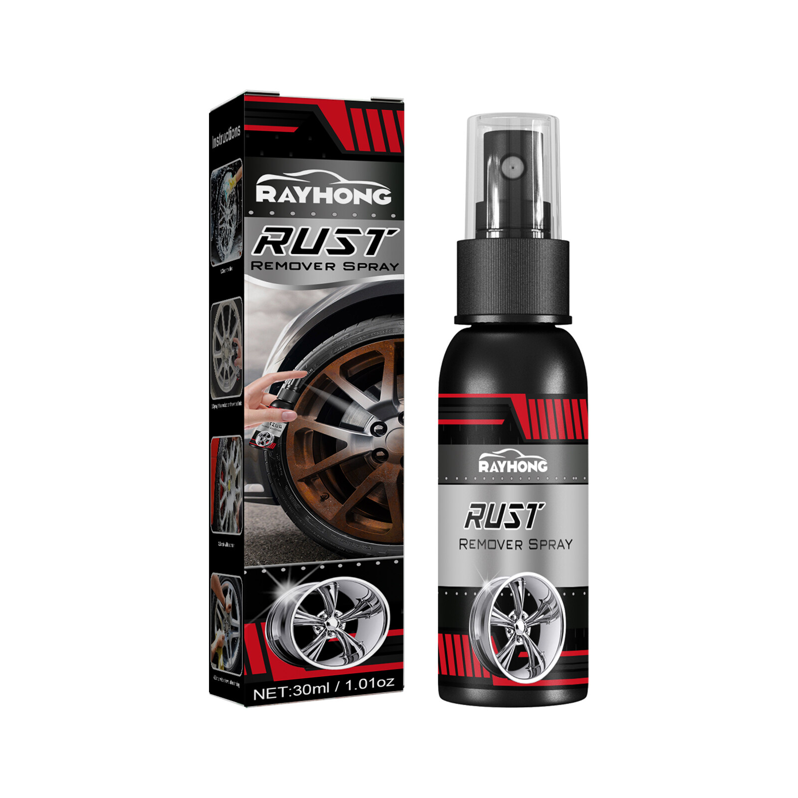 [Wholesale] RAYHONG 30ML Car wheel rust removal agent Rust removal