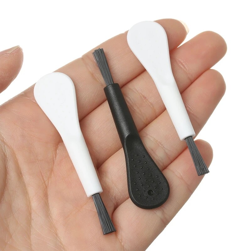 5pcs Bàn phím phổ thông PC Bộ bàn chải vệ sinh máy tính Cọ phủi sạch bụi chống tĩnh cho Bluetooth Tai nghe nhét tai không dây máy tính xách tay điện thoại vệ sinh trong gia đình công cụ